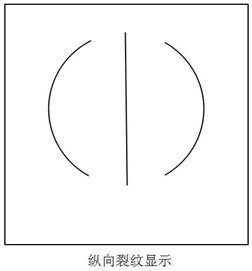 縱向裂紋試片顯示圖